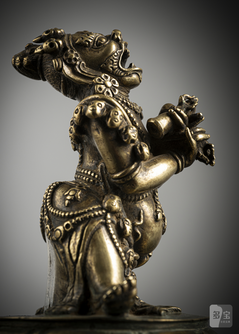 A BRONZE FIGURE OF DHAKA - 图3